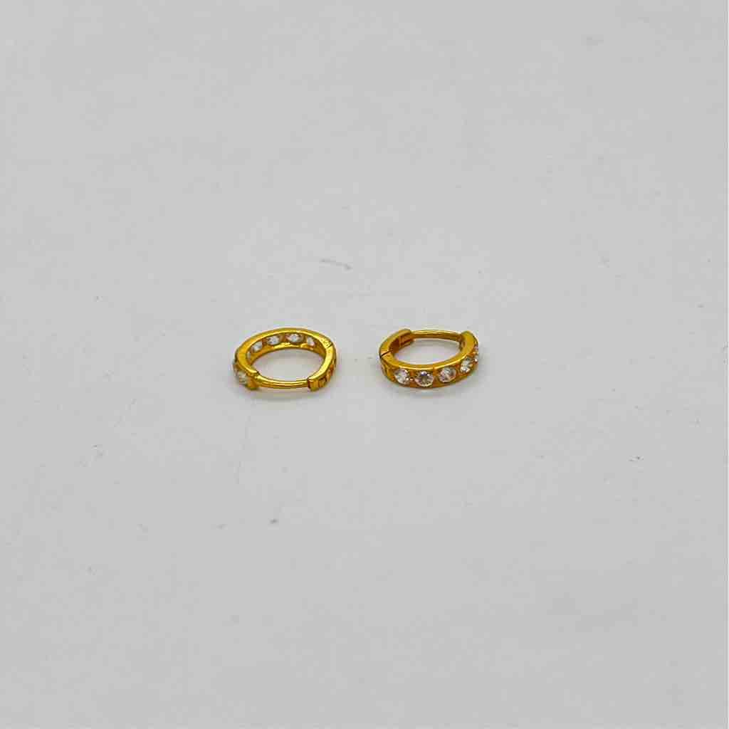 Mattioli Puzzle 18k Yellow or White Gold and White Diamonds Small Size  Earrings For Sale at 1stDibs | mattioli puzzle earrings, claudia mattioli
