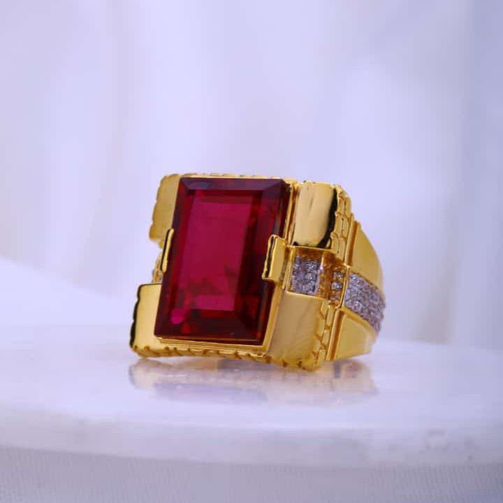 22K Yellow Gold Temple Ring (13gm) – Virani Jewelers