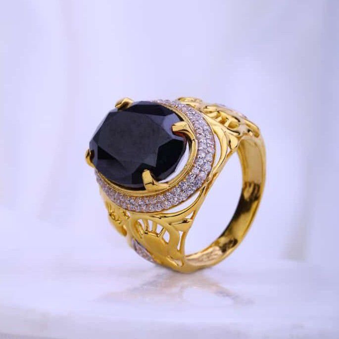 Blue Stone Design Rose Gold Ring – atjewels.in-as247.edu.vn